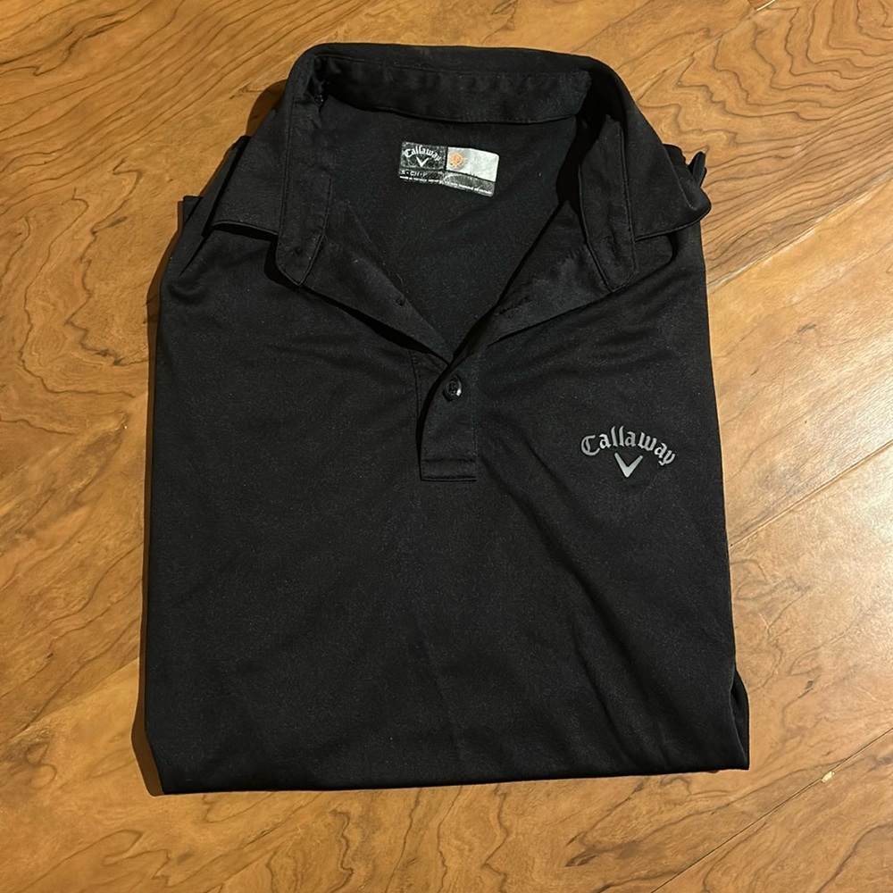 Perfect condition Callaway black polo